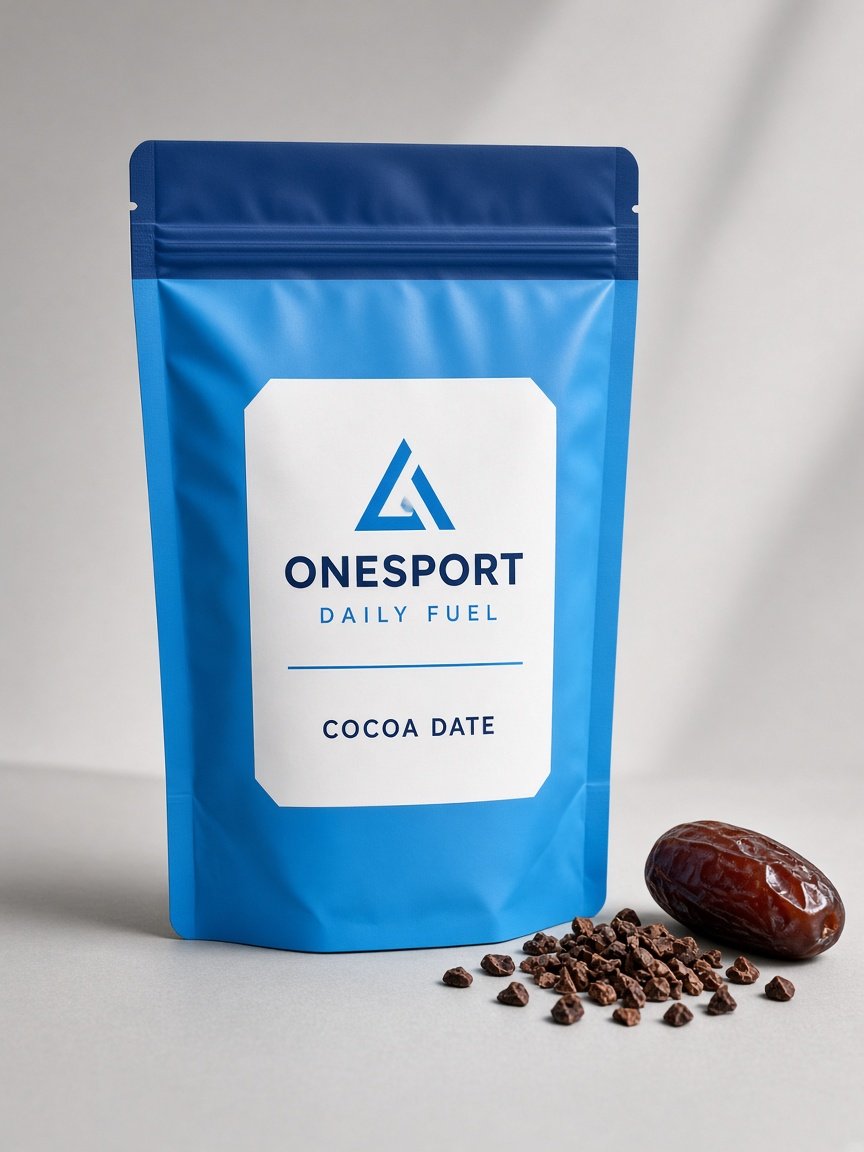Cocoa and date Daily Fuel pouch
